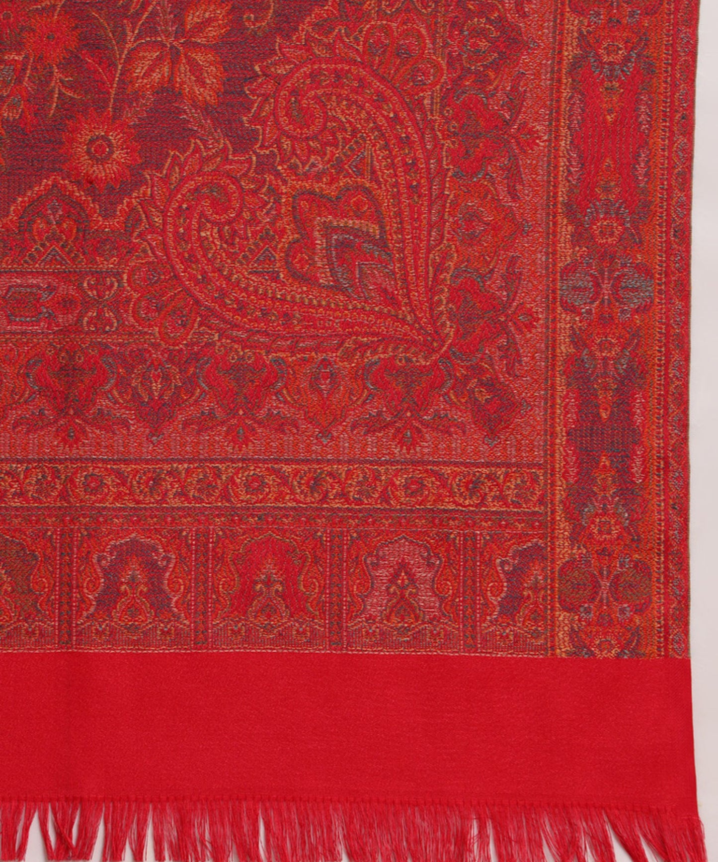 Kanidar- Women's Super Fine, Jacquard Faux Pashmina