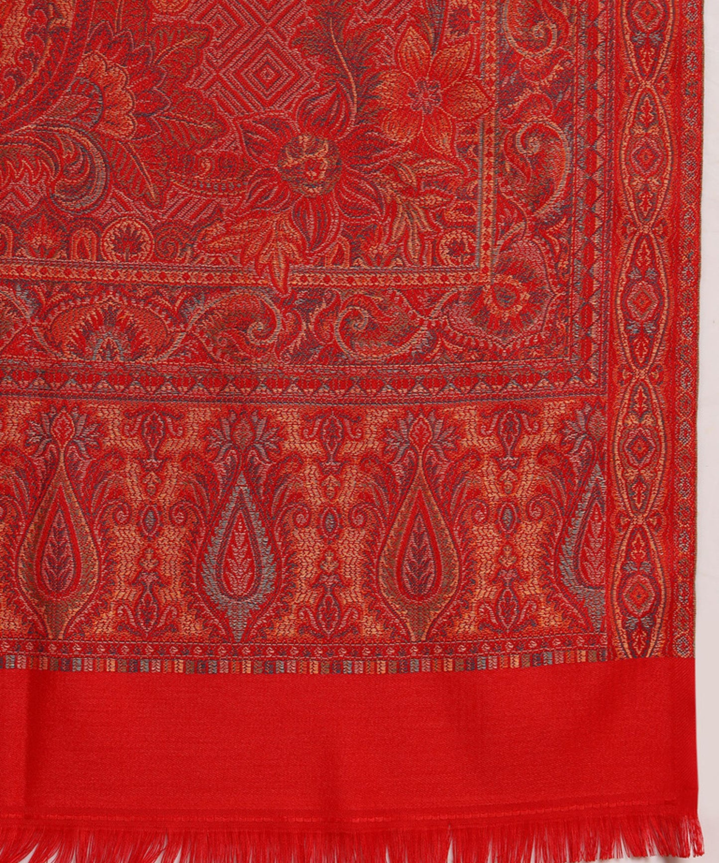 Kanidar- Women's Super Fine, Jacquard Faux Pashmina