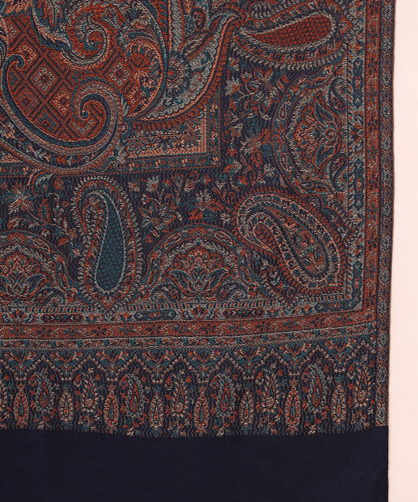 Kanidar- Women's Super Fine, Jacquard Faux Pashmina