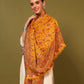 Kanidar- Women's Kashmiri Kani Sangeen Multi Flower Jama