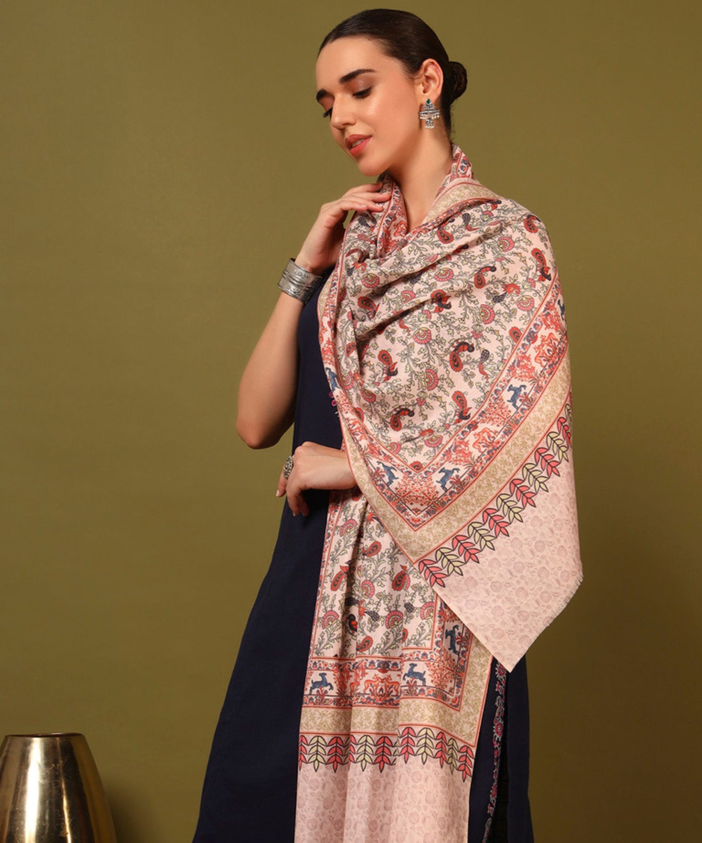 Kanidar- Women's Printed Anytime Wrap