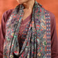 Kanidar- Women Kalamkari Print Multi Coloured Woolen Stole