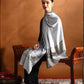 Kanidar- Women's silken Chinar Palla Shawl With Super Soft Feel (100*200 cm) (Add Box With Additional Cost)