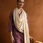 Kanidar- Beige Self Silken Softy Stole