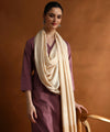 Kanidar- Beige Self Silken Softy Stole