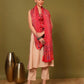 Kanidar - Women's Kasmiri Weave, Floral Kani Palla Jall