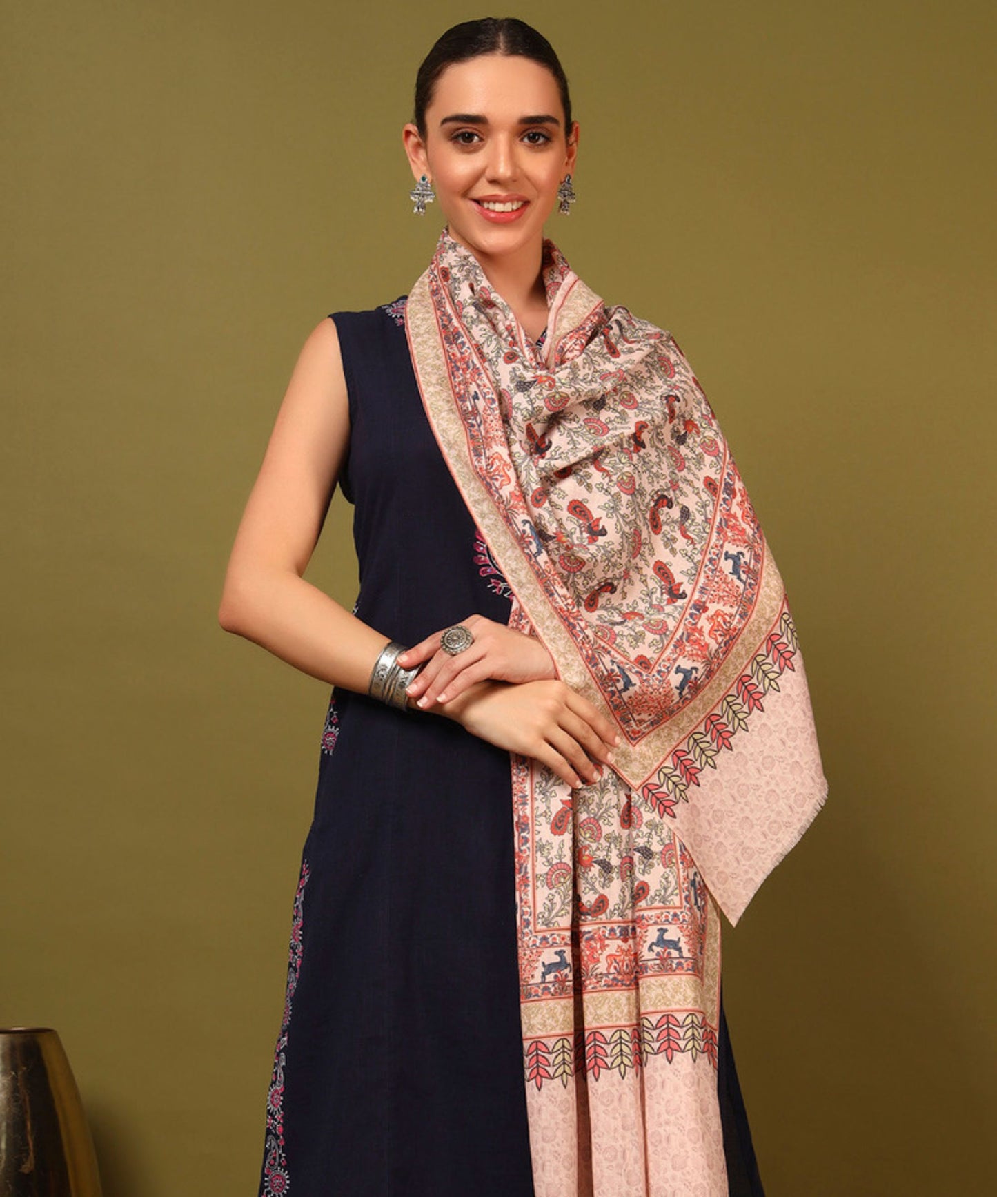 Kanidar- Women's Printed Anytime Wrap