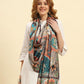 Kanidar- Mughal Darbar Multi Coloured Stole