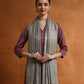 Kanidar-  Women's Silken Stole| All Over Badami Jall Traditional Kashmiri Style (Add Box with Additional Cost)