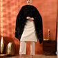 Kanidar- Women's Velvet Peacock Elegant Party Wear Stole