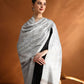 Kanidar - Women's Fine Wool Blend, Tonal Self jall  (Size: 100*200 cm)