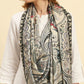 Kanidar- Soothing Beige and Grey Antique Cape