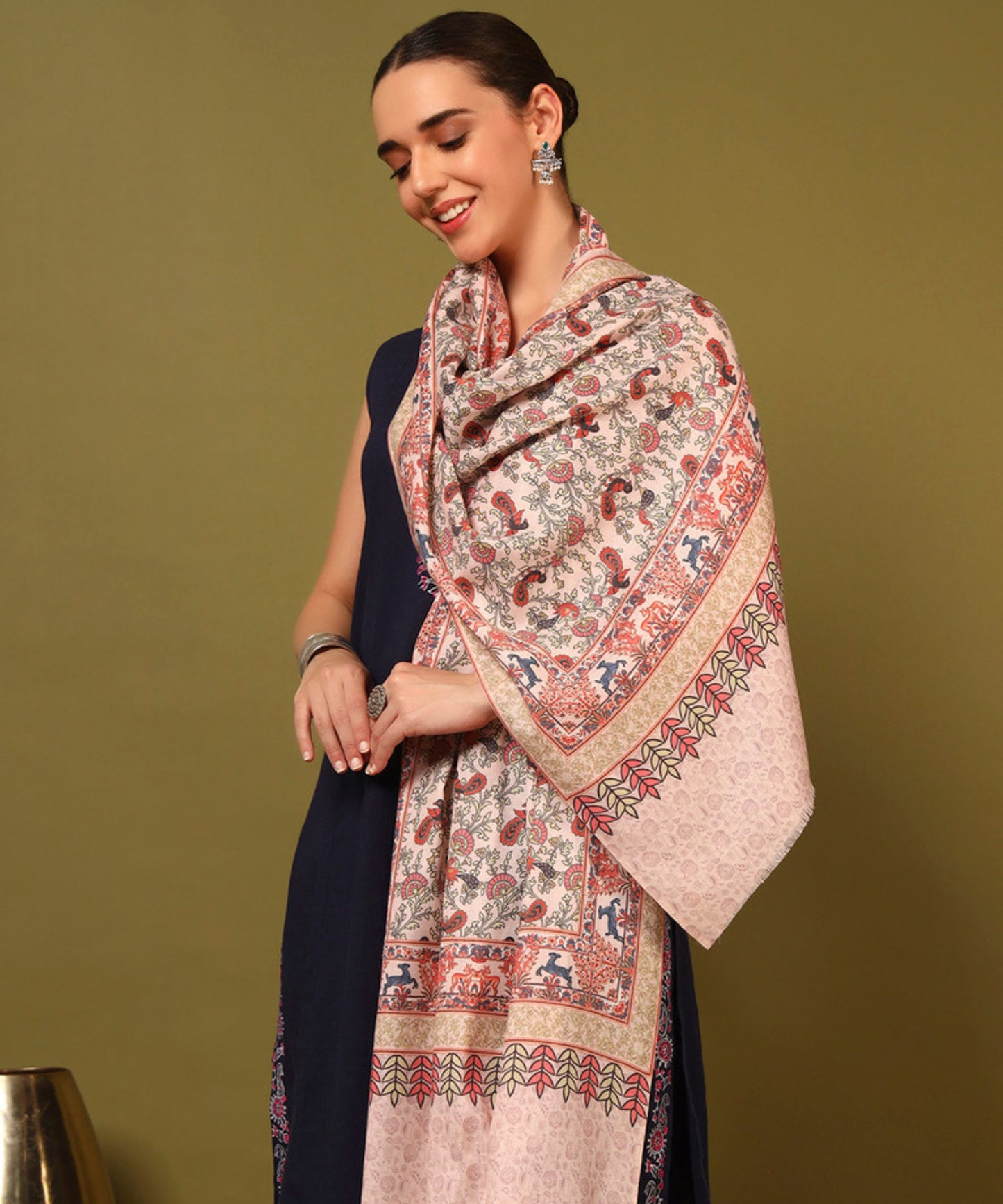Kanidar- Women's Printed Anytime Wrap