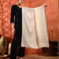 Kanidar - Women's Silver Gold Wool, Zari Blend Taj Dour |Truly Elegant   (Size: 100*200 cm)