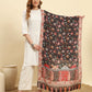 Kanidar- Floral Kashmiri Print Stole