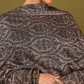 Kanidar- Women's  Barik All Over silken Kashmiri Jamdani Shawl