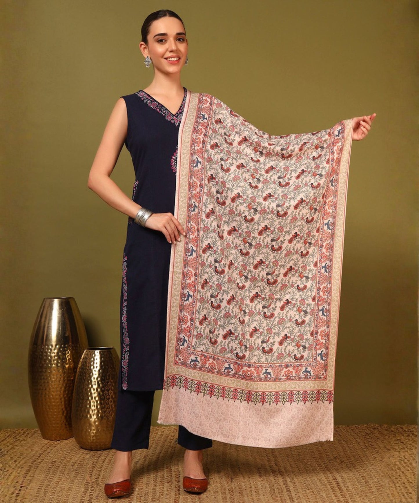 Kanidar- Women's Printed Anytime Wrap