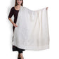 Kanidar - Women's Silver Gold Wool, Zari Blend Taj Dour |Truly Elegant   (Size: 100*200 cm)