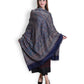 Kanidar - Women's Super Fine , Jacquard Faux Pashmina  (Size: 100*200 cm)