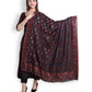 Kanidar - Women's kani Wool, Allover Gulposh Jall with Golden Zari Outline  (Size: 100*200 cm)