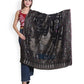 Kanidar - Women's Kani Wool, Silver Gold Ethnic Allover jamawar  (Size: 100*200 cm)