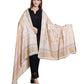 Kanidar - Women's Fine Wool Blend, Tonal Self jall  (Size: 100*200 cm)