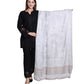 Kanidar - Women's Fine Wool Blend, Tonal Self jall  (Size: 100*200 cm)