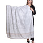 Kanidar - Women's Fine Wool Blend, Tonal Self jall  (Size: 100*200 cm)