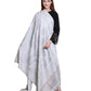 Kanidar - Women's Fine Wool Blend, Tonal Self jall  (Size: 100*200 cm)