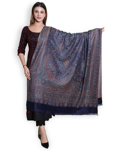 Kanidar - Women's Super Fine, Jacquard Faux Pashmina  (Size: 100*200 cm)